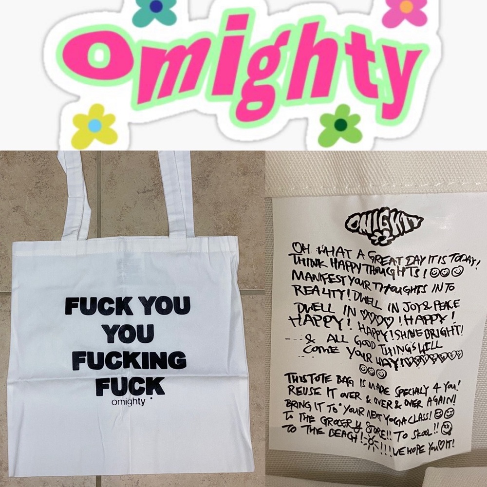 New💕Omighty Reusable Tote 💕
